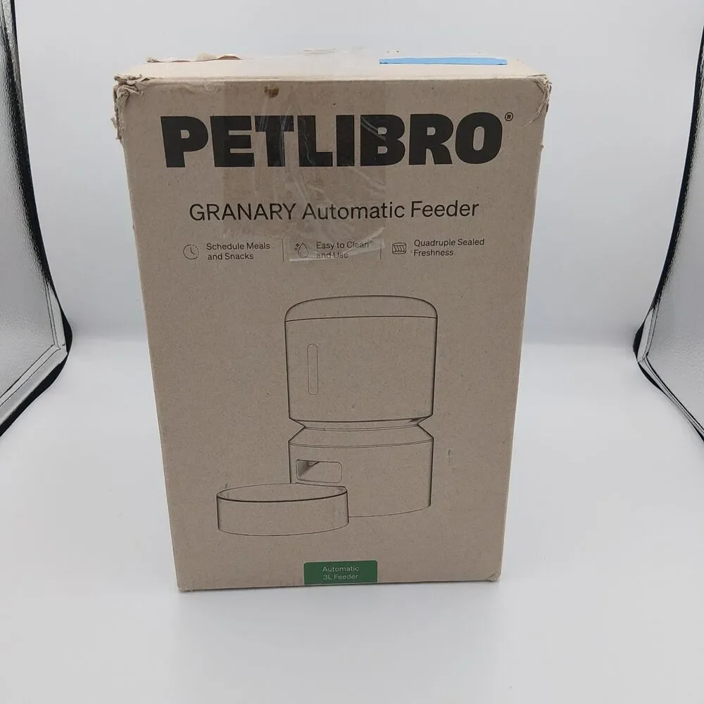 PETLIBRO Granary PLAF005 Automatic Cat Feeder, 3L for Dry Food No APP/ No WIFI